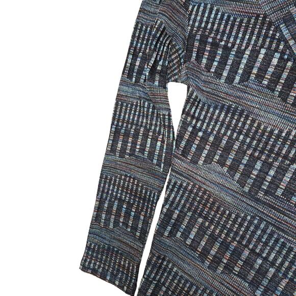 Comfy U.S.A. Women's Multicolor Long Pullover Round Neck Long Sleeve Size L - Picture 5 of 9